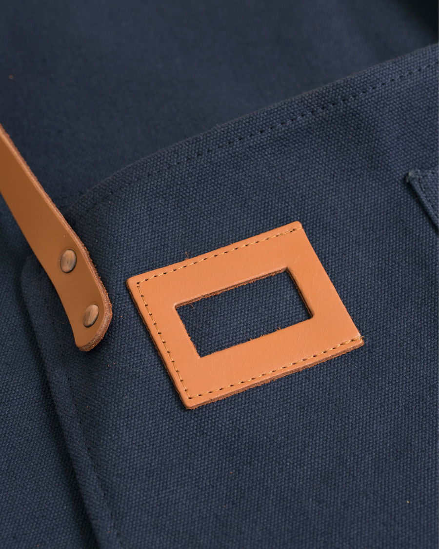 Herr | Sandqvist Ekstedt Cotton Apron Blue | Sandqvist | Ekstedt Cotton Apron Blue