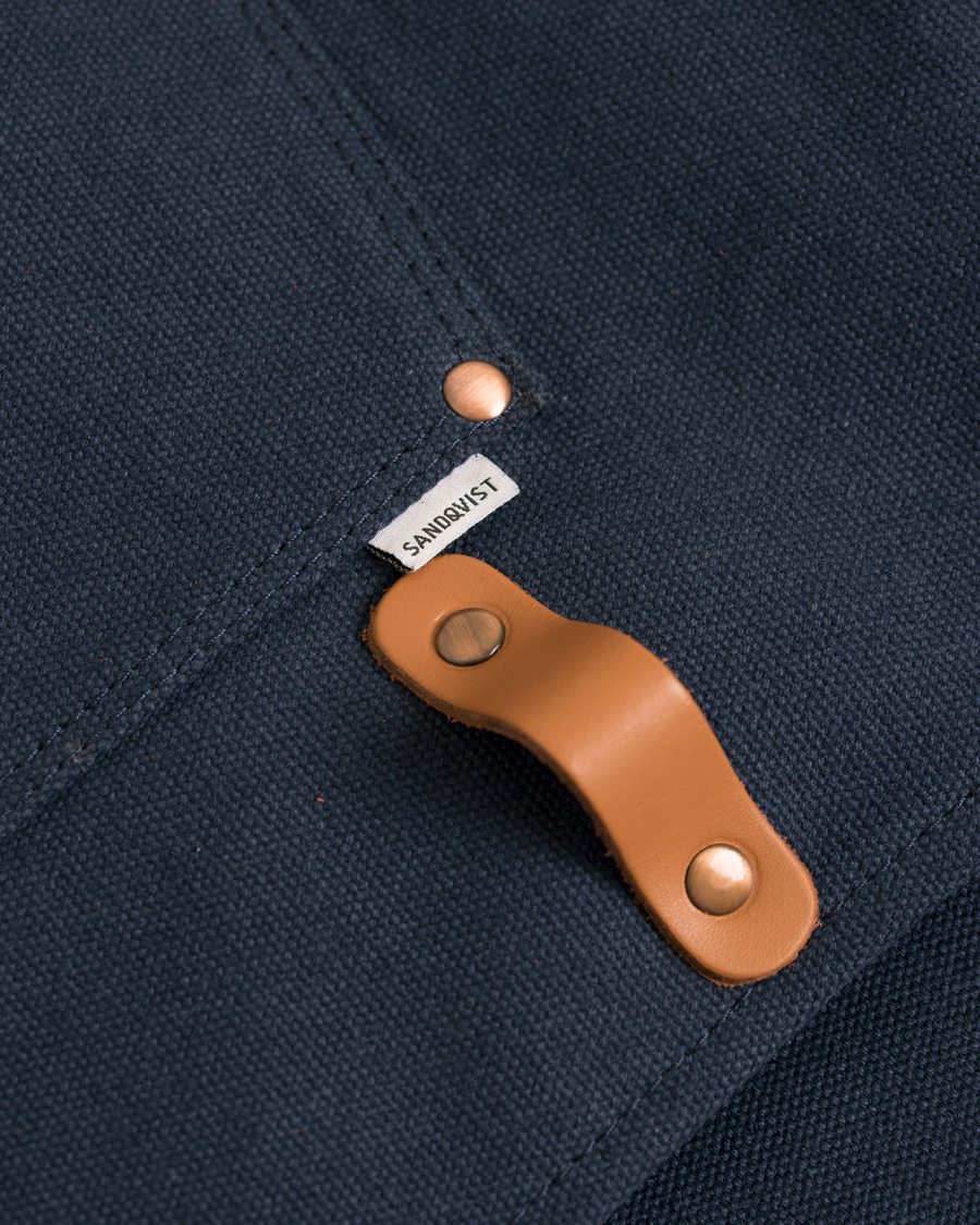 Herr | Sandqvist Ekstedt Cotton Apron Blue | Sandqvist | Ekstedt Cotton Apron Blue