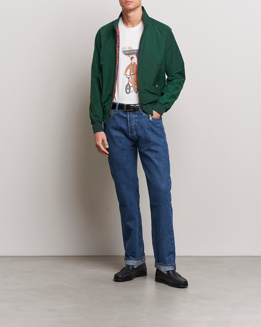Herr | Jackor | Baracuta | G9 Original Harrington Jacket Racing Green