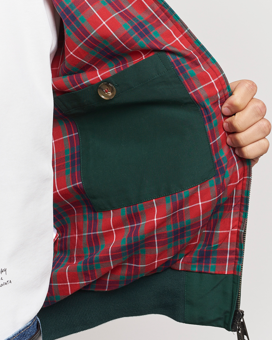 Herr | Jackor | Baracuta | G9 Original Harrington Jacket Racing Green