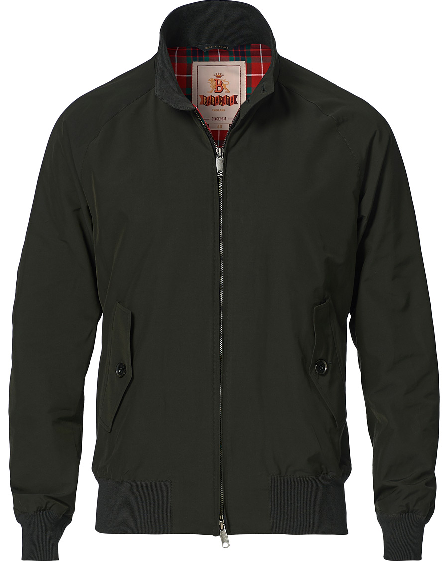 Herr | Jackor | Baracuta | G9 Original Harrington Jacket Faded Black