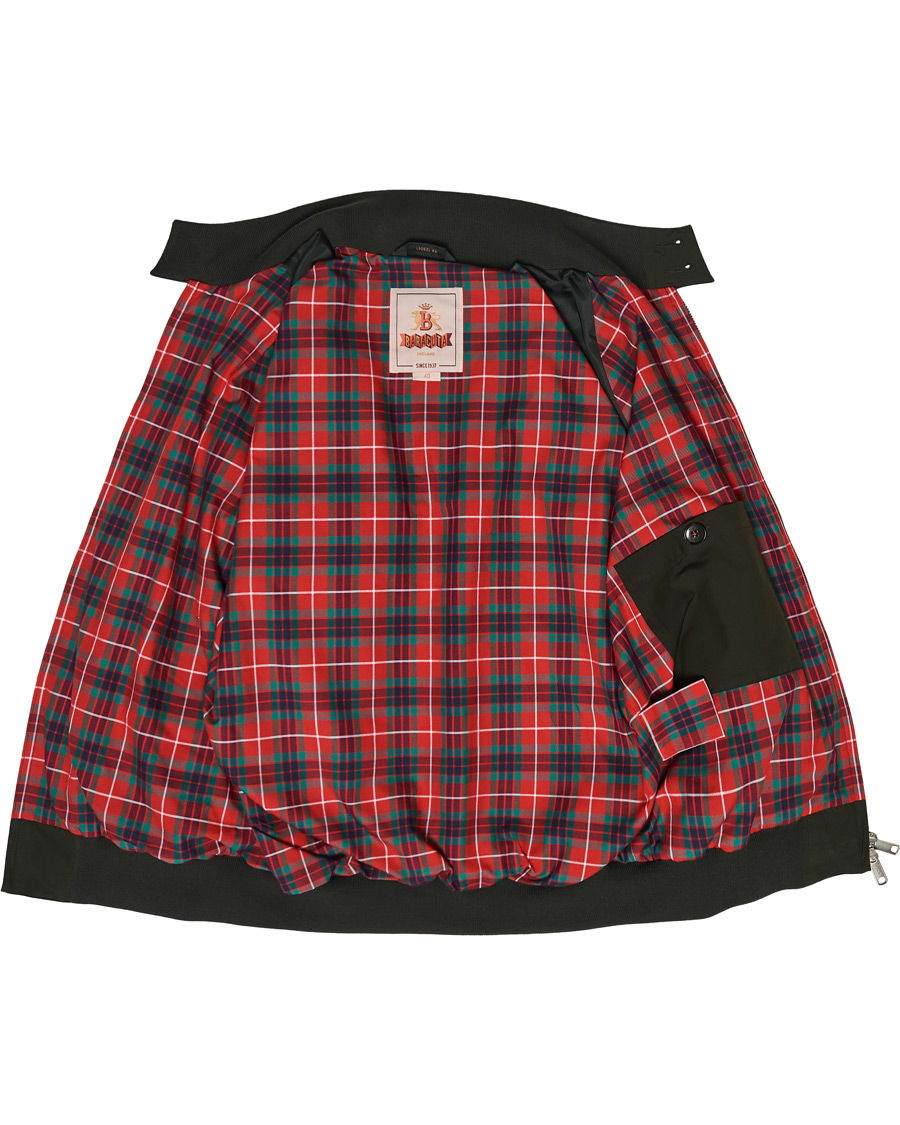 Herr | Jackor | Baracuta | G9 Original Harrington Jacket Faded Black