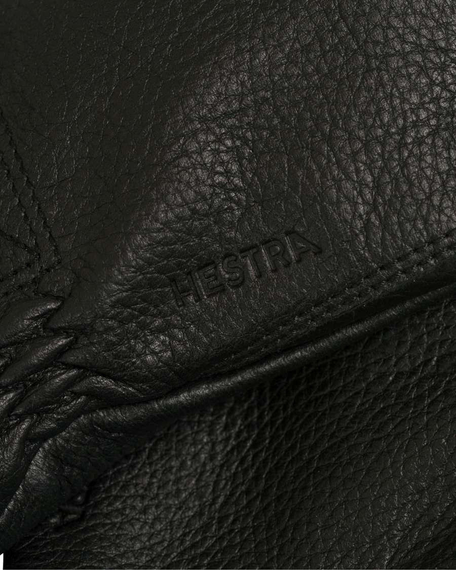 Herr | Hestra Särna Fleece Liner Elkskin Glove Black | Hestra | Särna Fleece Liner Elkskin Glove Black