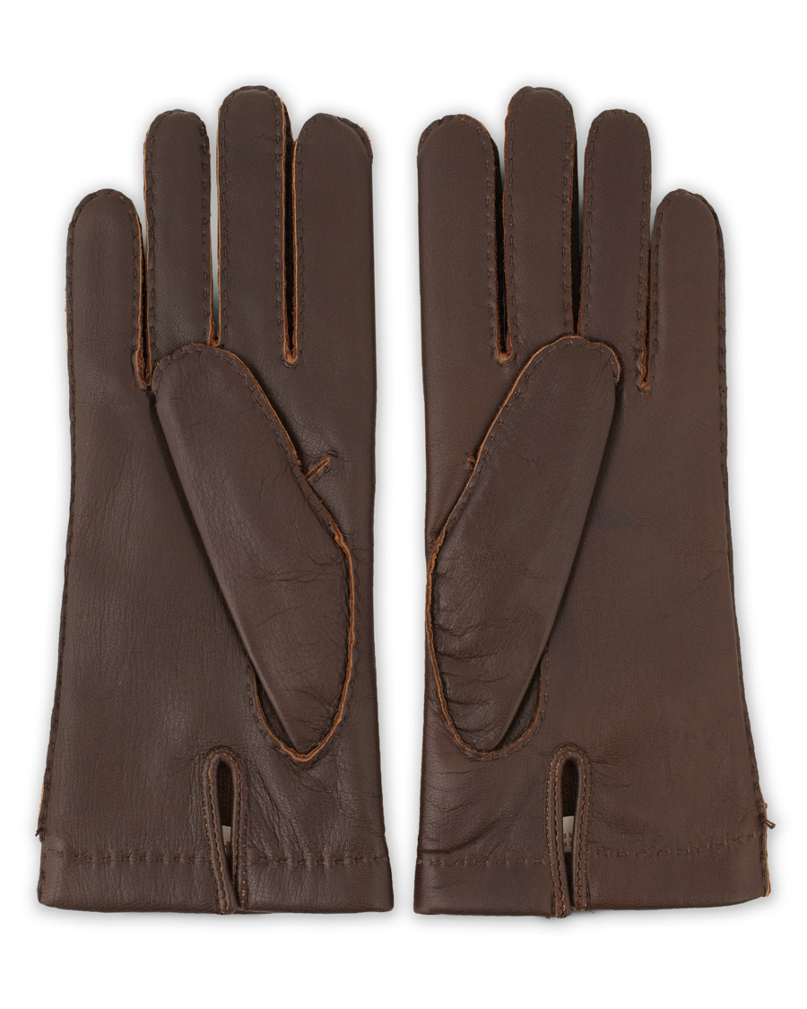 Herr | Hestra Elk Handsewn Cashmere Lined Glove Espresso Brown | Hestra | Elk Handsewn Cashmere Lined Glove Espresso Brown