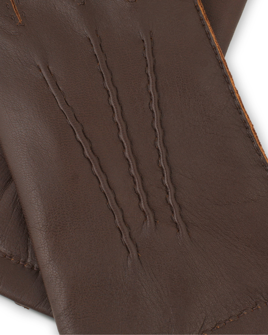 Herr | Hestra Elk Handsewn Cashmere Lined Glove Espresso Brown | Hestra | Elk Handsewn Cashmere Lined Glove Espresso Brown