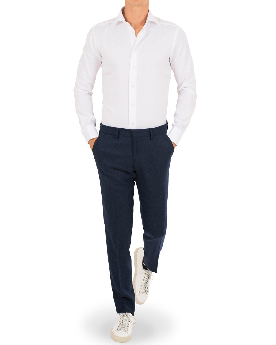 Herr | Skjortor | Eton | Slim Fit Royal Oxford Shirt White