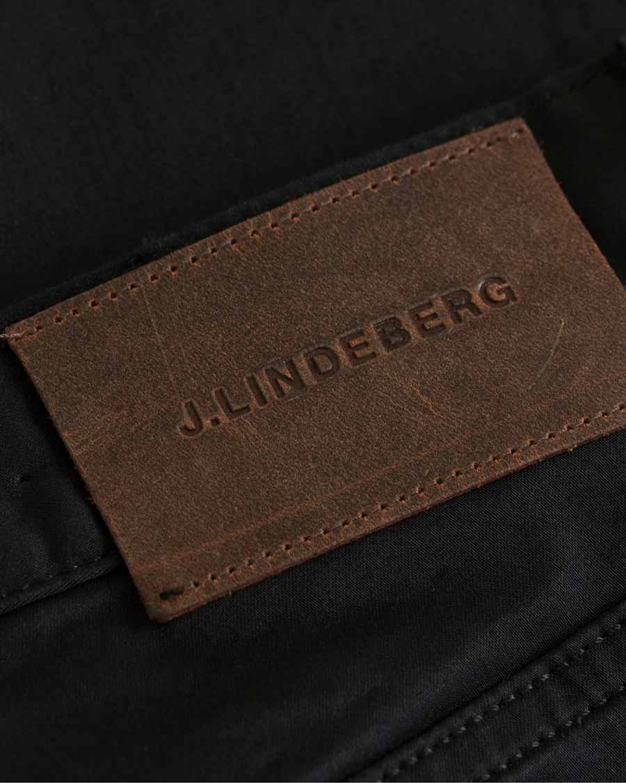 Herr | Jeans | J.Lindeberg | Jay Satin Stretch Jeans Black