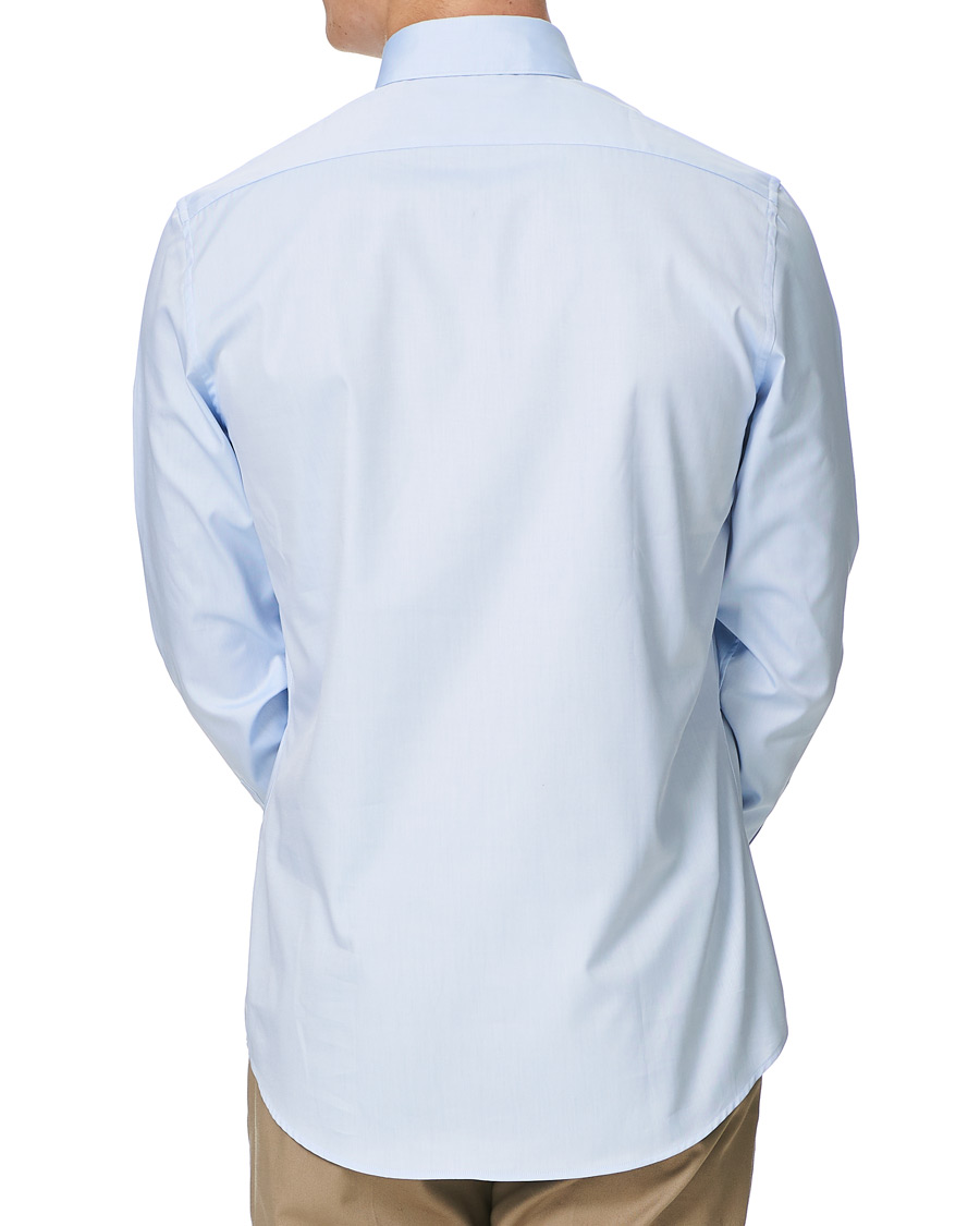 Herr | Skjortor | Stenströms | Slimline Button Down Shirt Light Blue