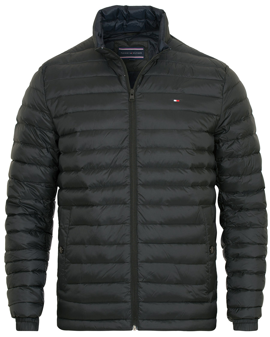Herr | Jackor | Tommy Hilfiger | Lightweight Down Bomber Jacket Jet Black