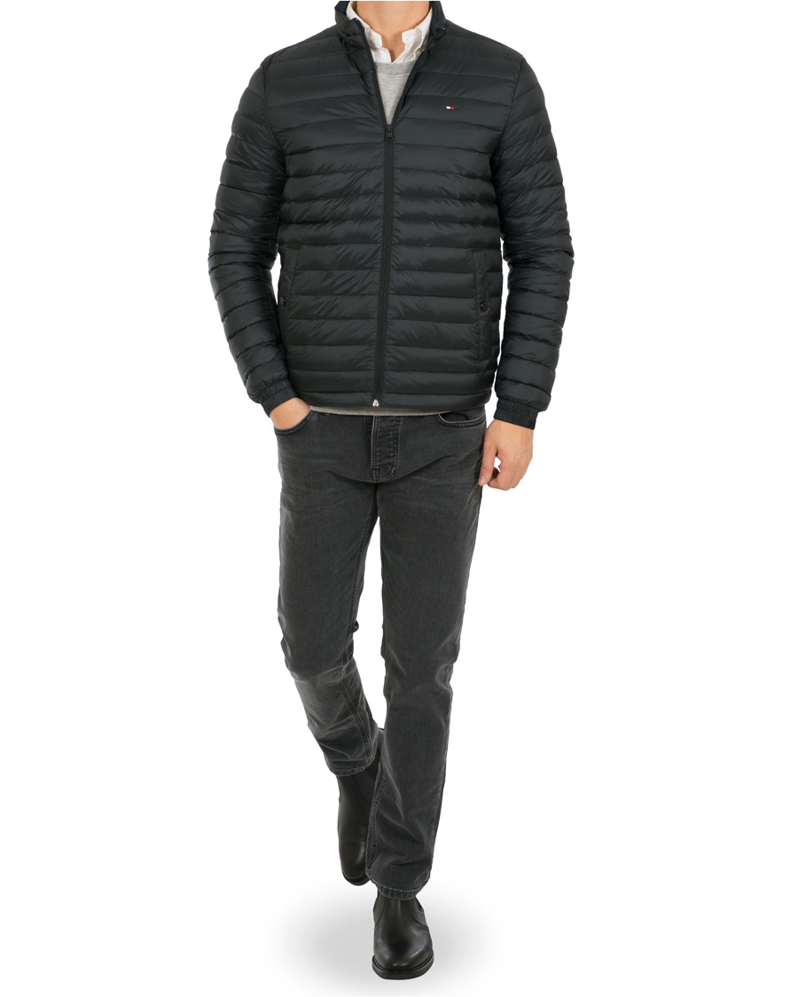 Herr | Jackor | Tommy Hilfiger | Lightweight Down Bomber Jacket Jet Black