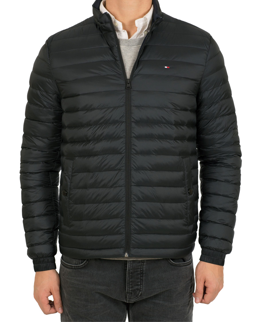Herr | Jackor | Tommy Hilfiger | Lightweight Down Bomber Jacket Jet Black