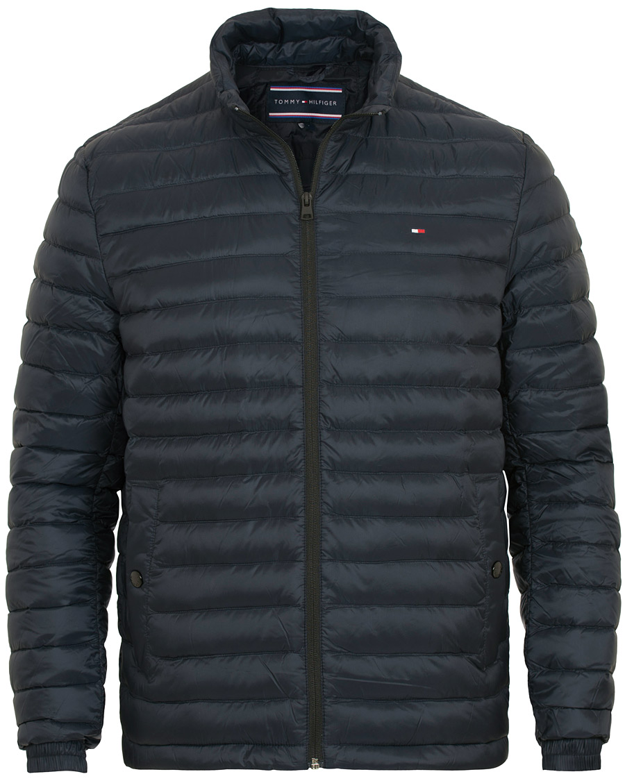 Herr | Jackor | Tommy Hilfiger | Lightweight Down Bomber Jacket Sky Captain