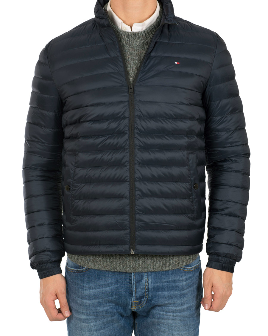 Herr | Jackor | Tommy Hilfiger | Lightweight Down Bomber Jacket Sky Captain