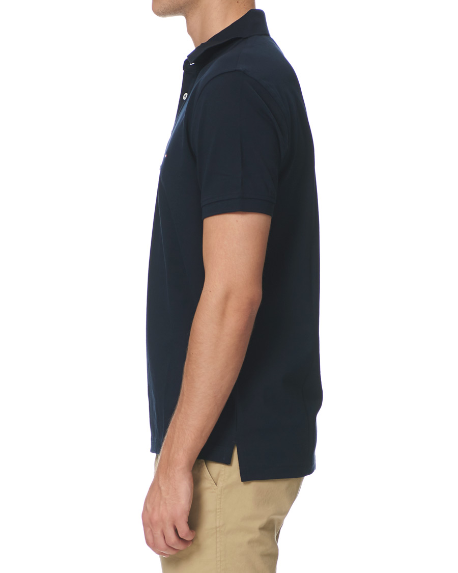 Herr | Pikéer | Tommy Hilfiger | Slim Fit Polo Sky Captain
