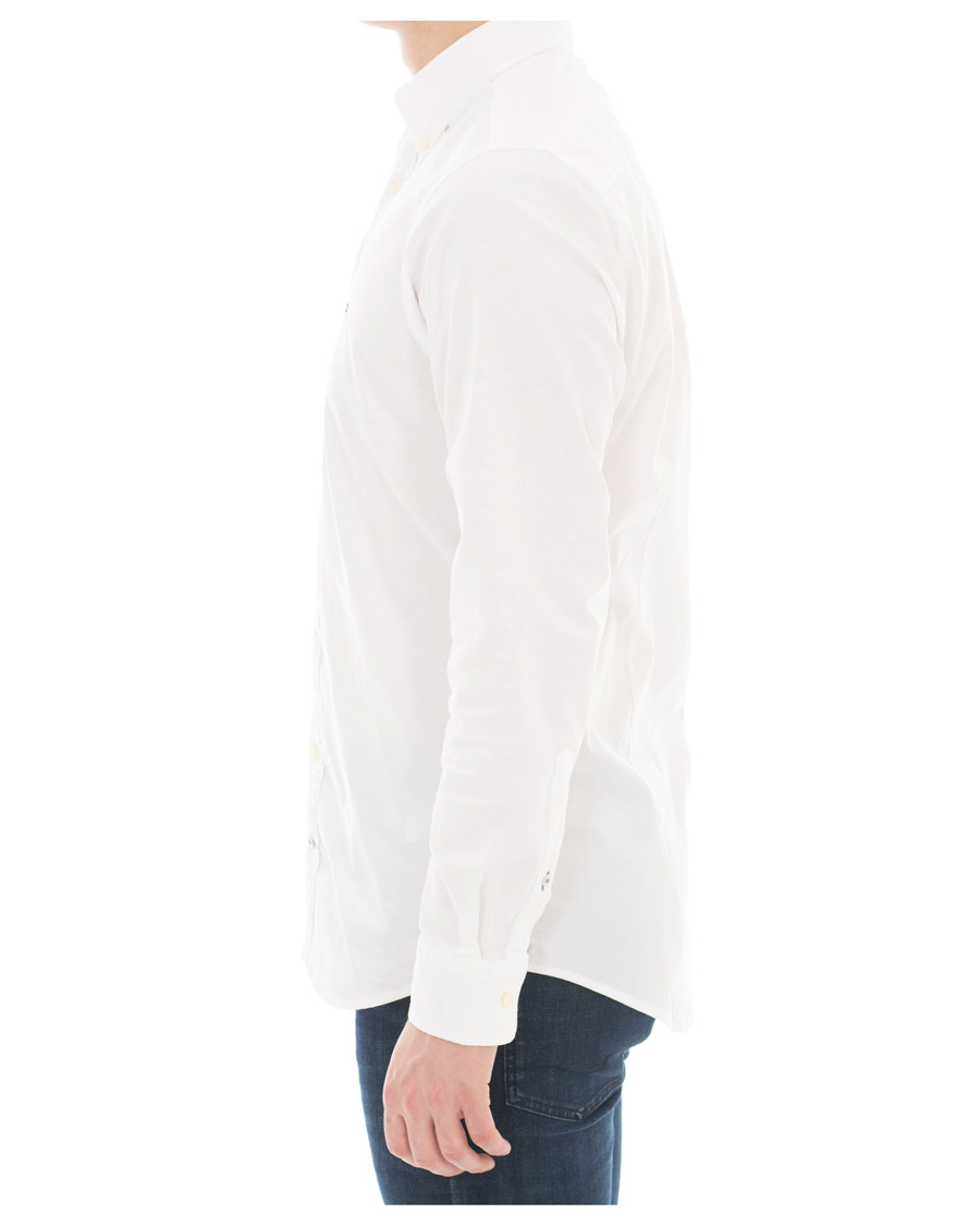 Herr | Skjortor | Tommy Hilfiger | Slim Fit Stretch Oxford Shirt Bright White