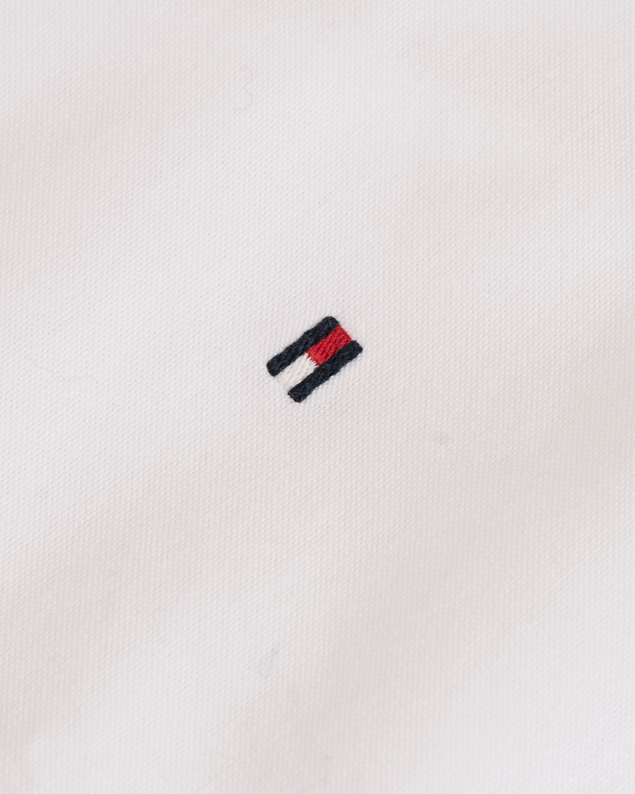 Herr | Skjortor | Tommy Hilfiger | Slim Fit Stretch Oxford Shirt Bright White