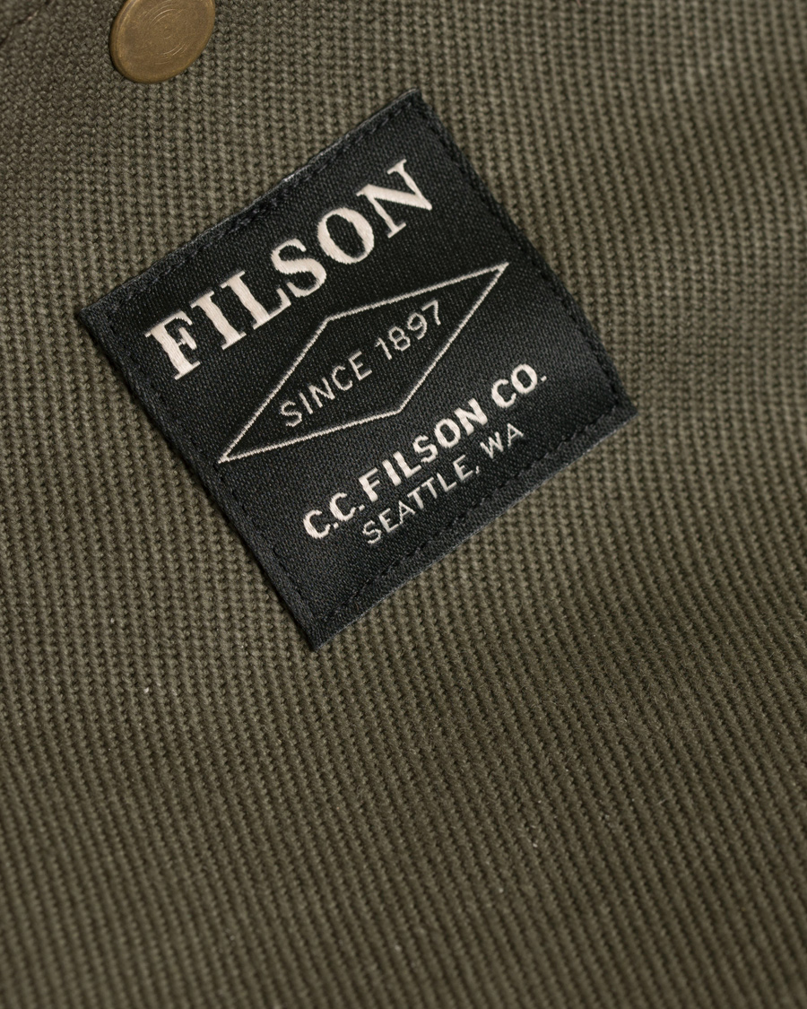 Herr | Filson Original Briefcase Otter Green Canvas | Filson | Original Briefcase Otter Green Canvas
