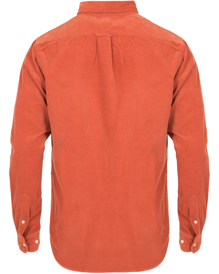 Herr | Skjortor | WACAY | Gusto Baby Cord Shirt Coral