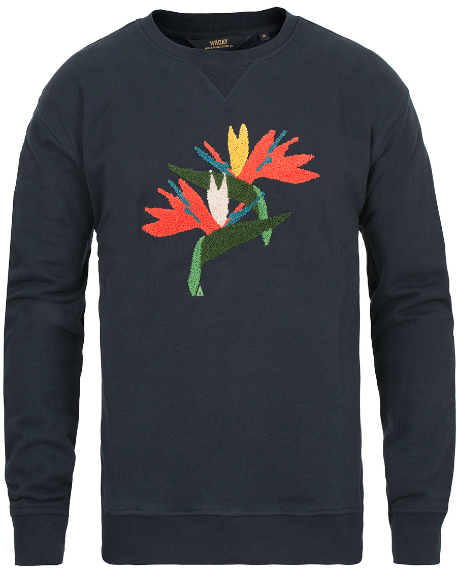 Herr | Tröjor | WACAY | Floral Sweatshirt Eternal