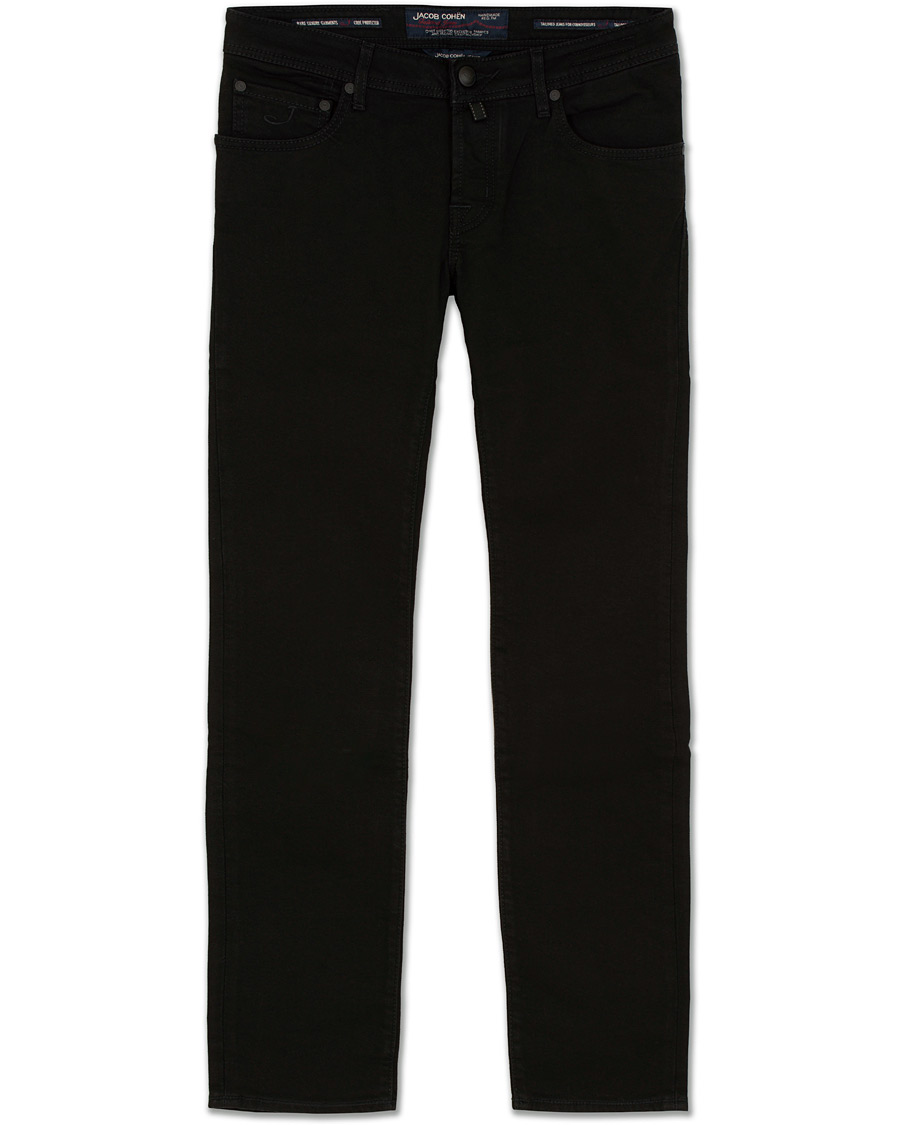 Herr | Jeans | Jacob Cohën | 622 Slim Jeans Black