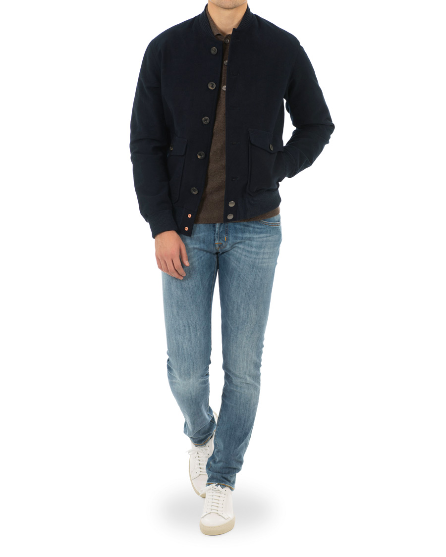 Herr | Jeans | Jacob Cohën | 622 Slim Jeans Light Blue