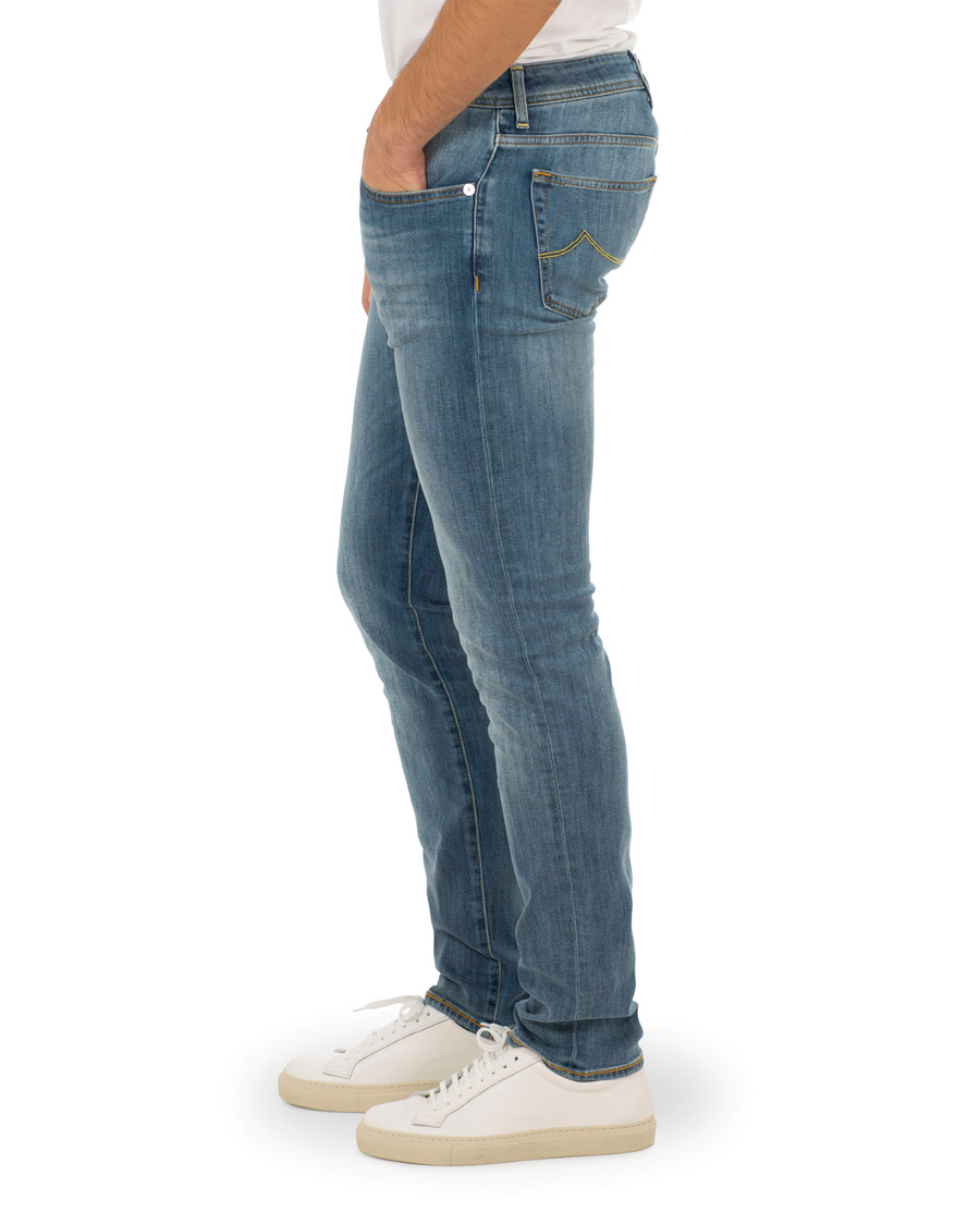 Herr | Jeans | Jacob Cohën | 622 Slim Jeans Light Blue