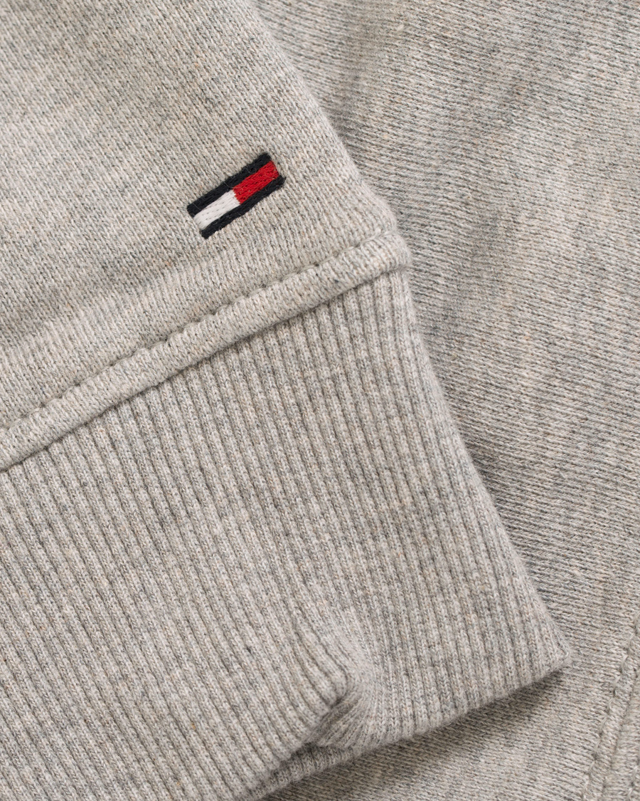 Herr | Tröjor | Tommy Hilfiger Denim | Branded Logo Hoodie Grey