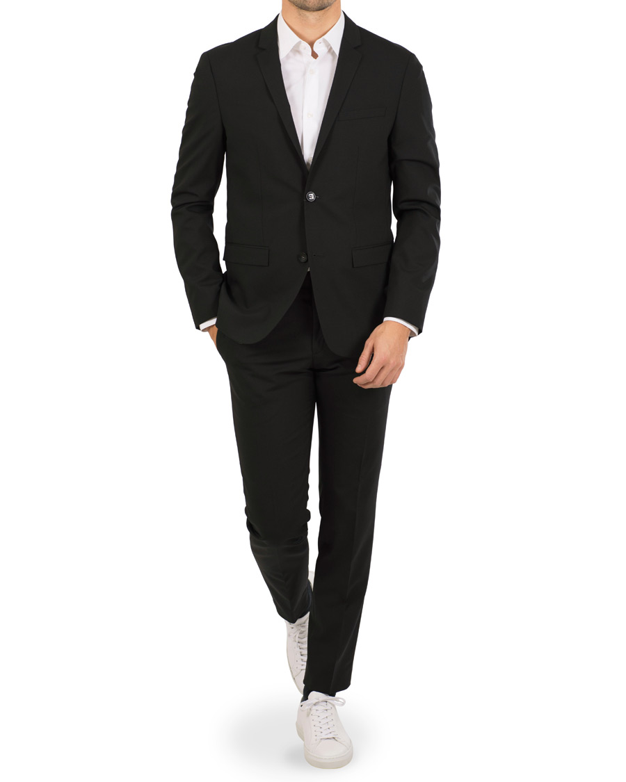Herr | Kavajer | Calvin Klein | Tirrell Stretch Wool Blazer Perfect Black