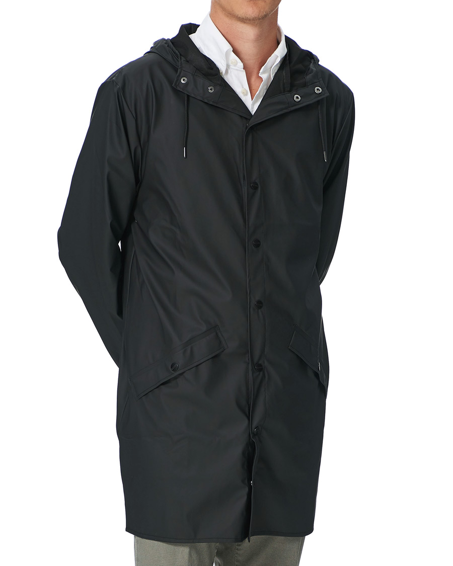 Herr | Jackor | RAINS | Long Jacket Black