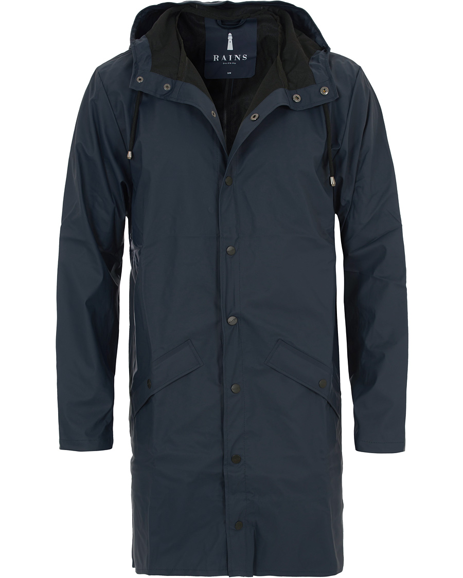 Herr | Jackor | RAINS | Long Jacket Blue