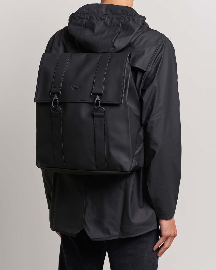 Herr | RAINS Messenger Bag Black | RAINS | Messenger Bag Black