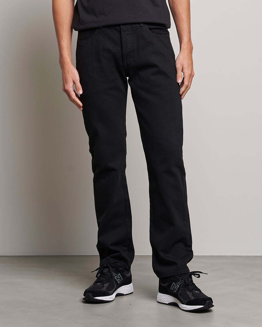 Herr | Svarta jeans | Levi's | 501 Original Fit Jeans Black