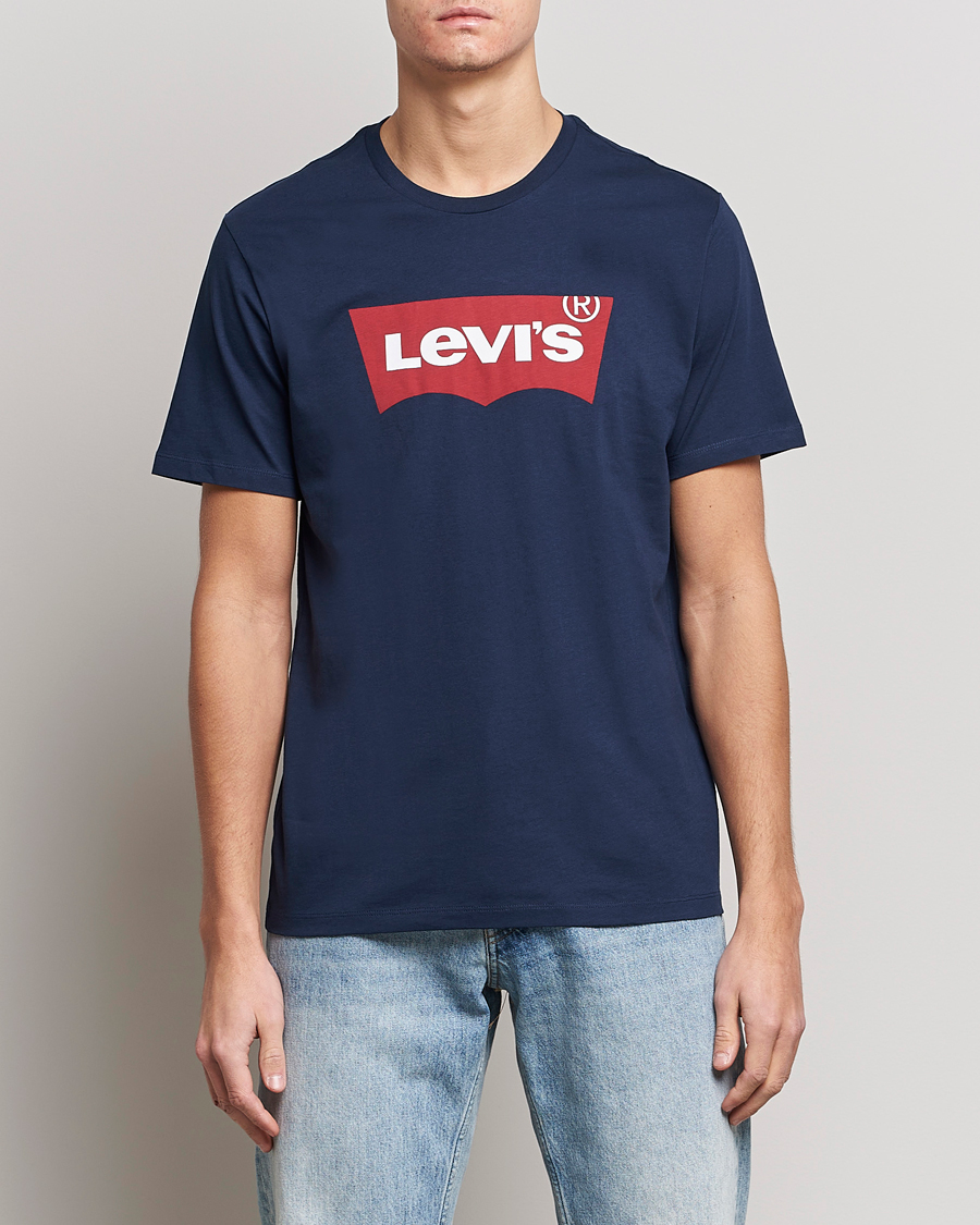Herr | Levi's | Levi's | Logo Tee Dress Blue