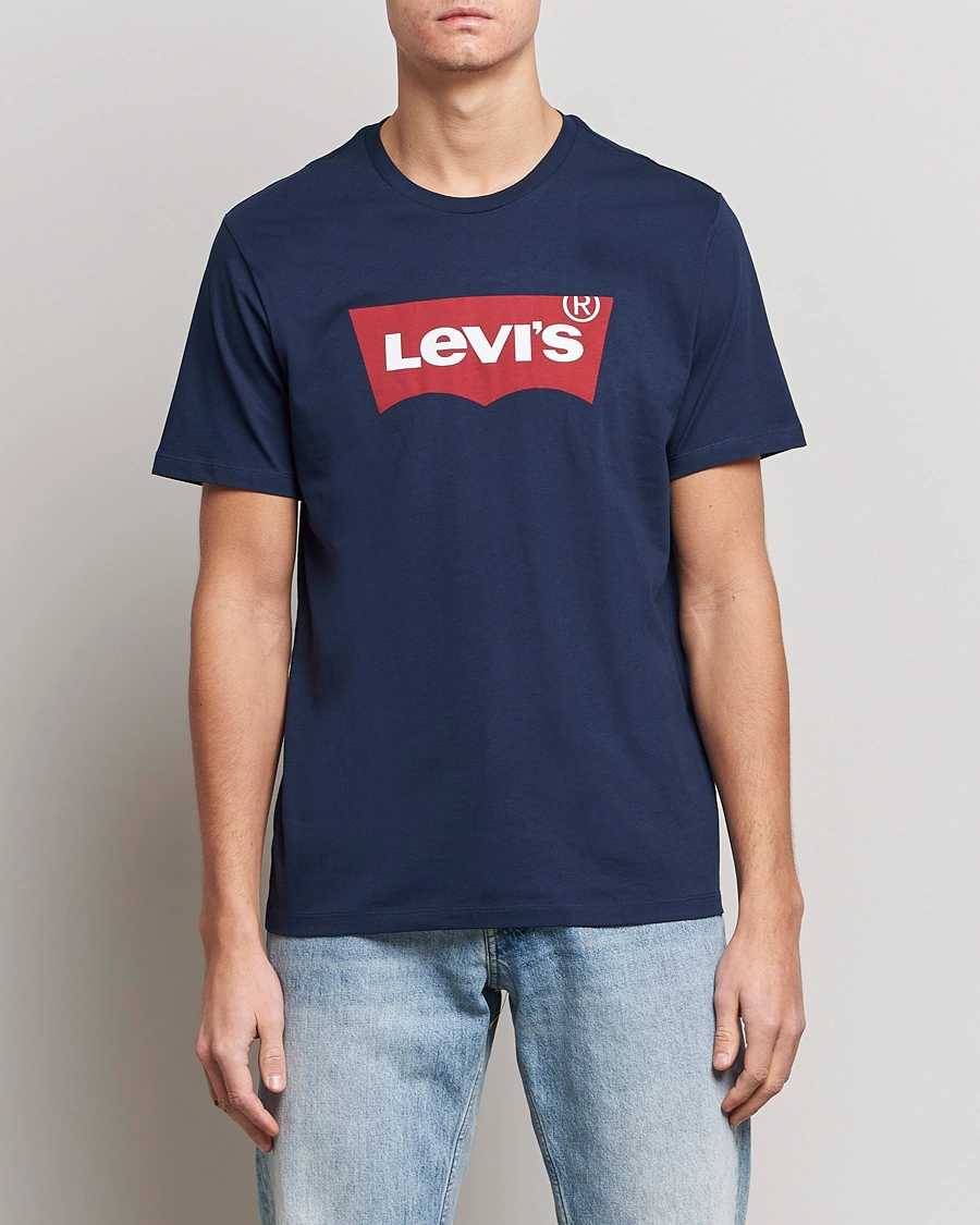 Herre | Levi's | Levi\'s | Logo Tee Dress Blue