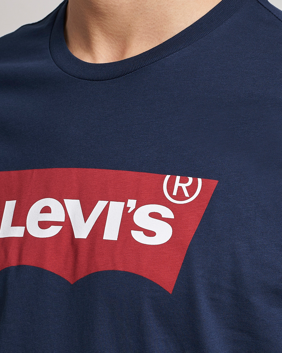 Herr | T-Shirts | Levi's | Logo Tee Dress Blue