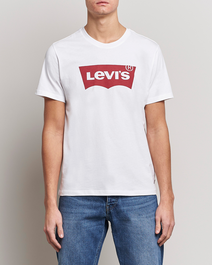 Herr | Kortärmade t-shirts | Levi's | Logo Tee White