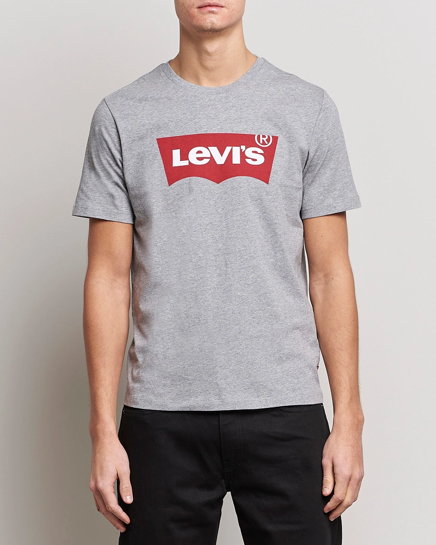 Herr | Avdelningar | Levi's | Logo Tee Mid Heather Grey