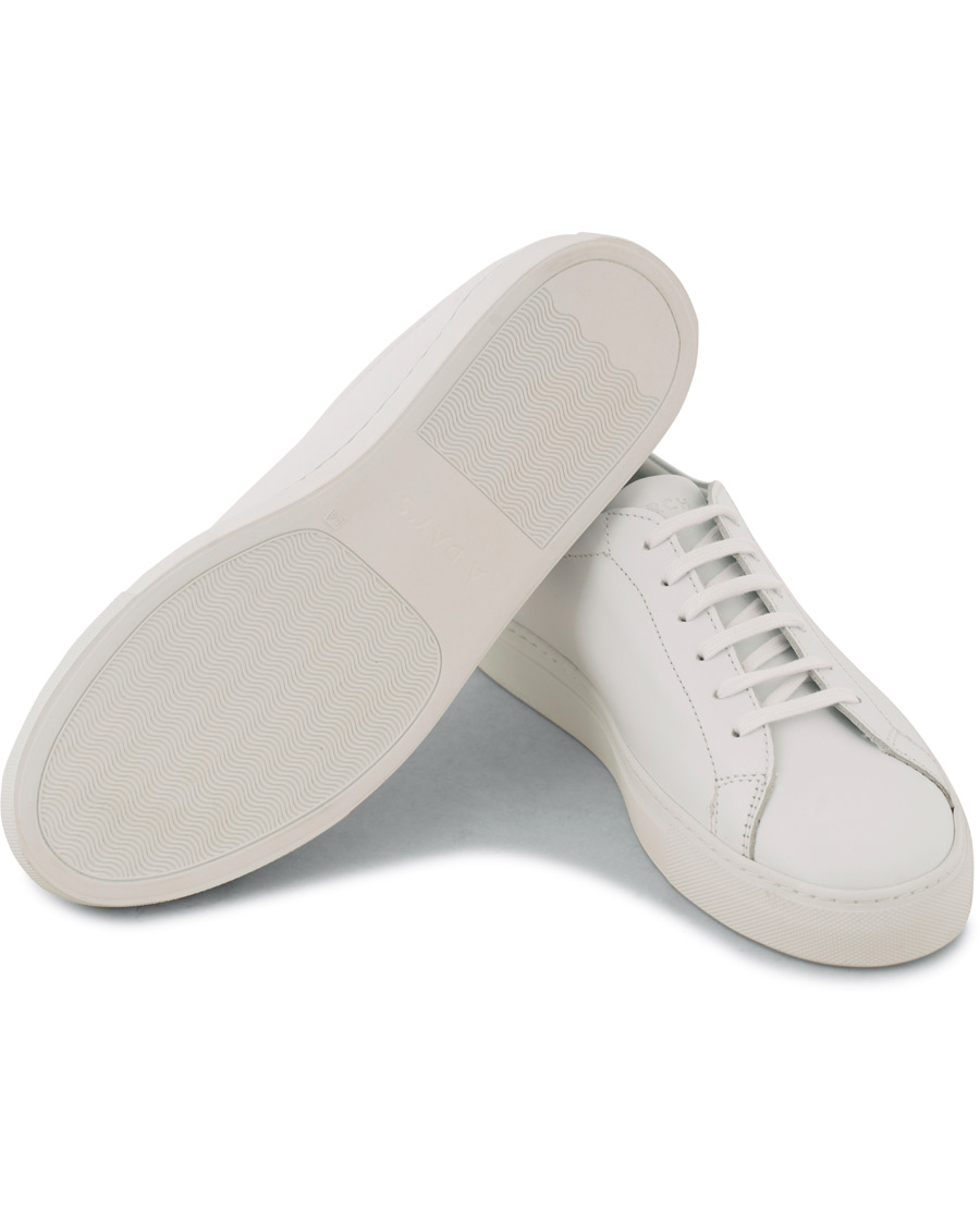 Herr | | A Day's March | Marching Sneakers White Calf