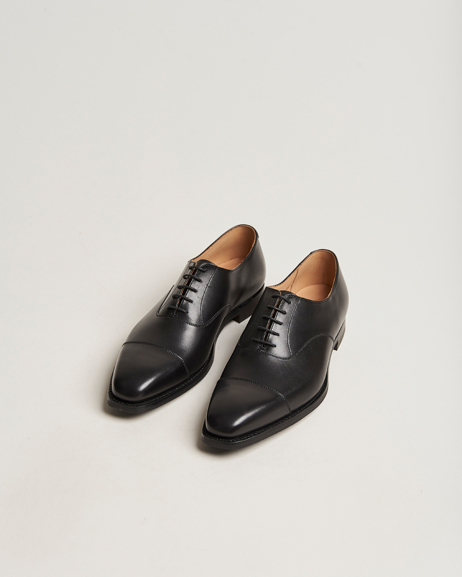 Herr | Best of British | Crockett & Jones | Hallam Oxford City Sole E Black Calf