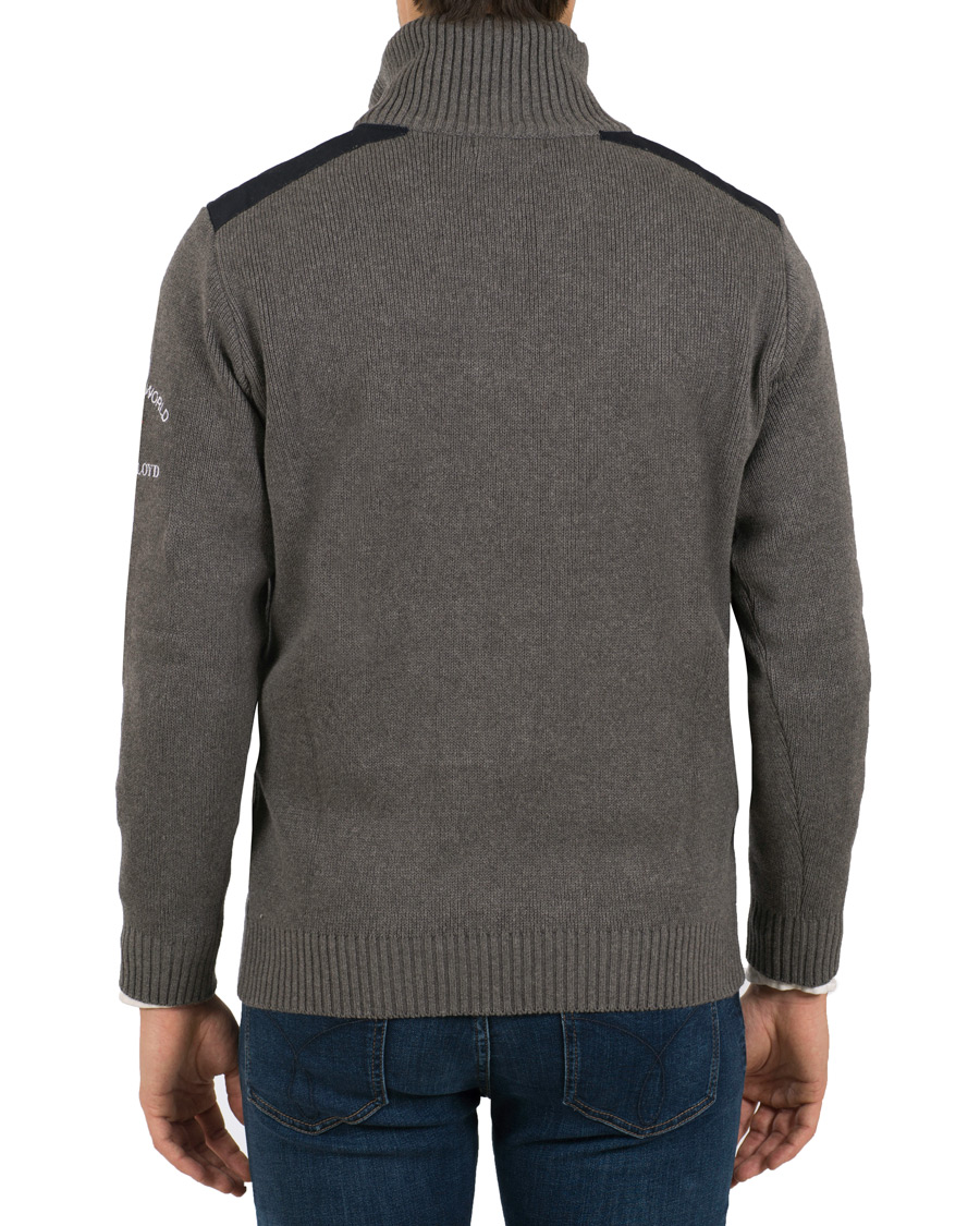 Herr | Tröjor | Henri-Lloyd | Henri Lloyd RWR Half Zip Grey Melange