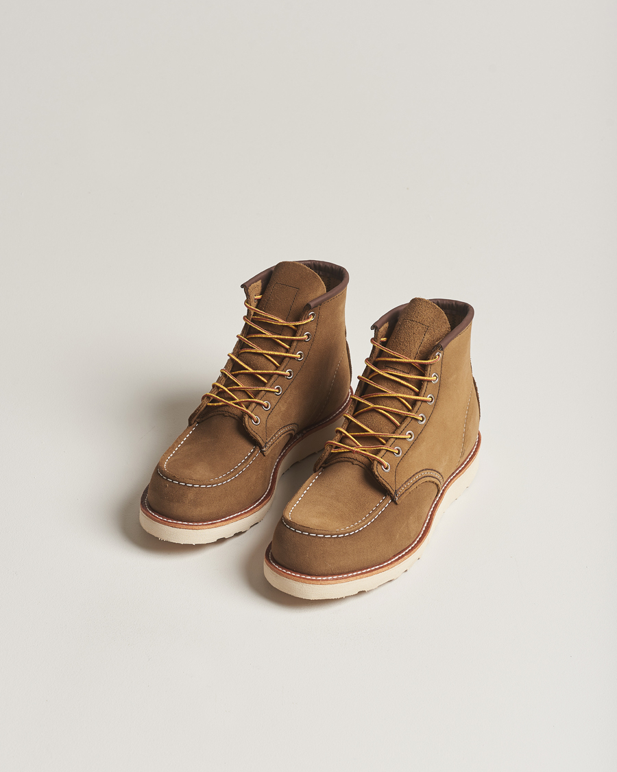 Herr | Avdelningar | Red Wing Shoes | Moc Toe Boot Olive Mohave