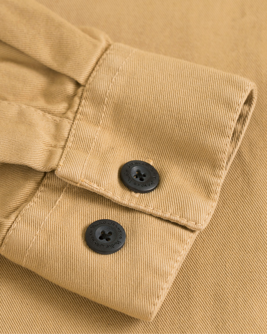 Herr | Skjortor | Nudie Jeans | Henry Pigment Dyed Shirt Beige
