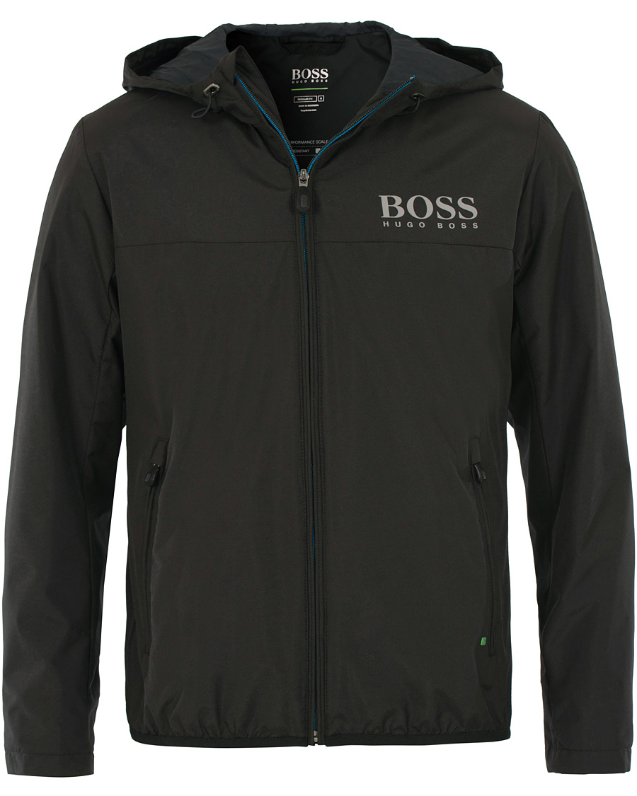 Herr | Jackor | BOSS GREEN | BOSS Athleisure Jeltech Hooded Jacket Black