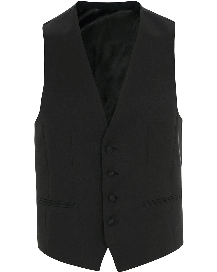 Herr | Kavajer | BOSS BLACK | BOSS Wesley Tuxedo Waistcoat Black