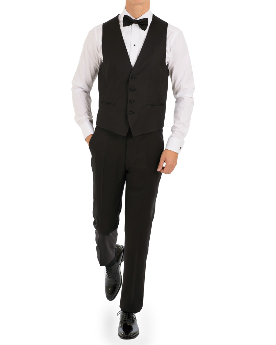 Herr | Kavajer | BOSS BLACK | BOSS Wesley Tuxedo Waistcoat Black