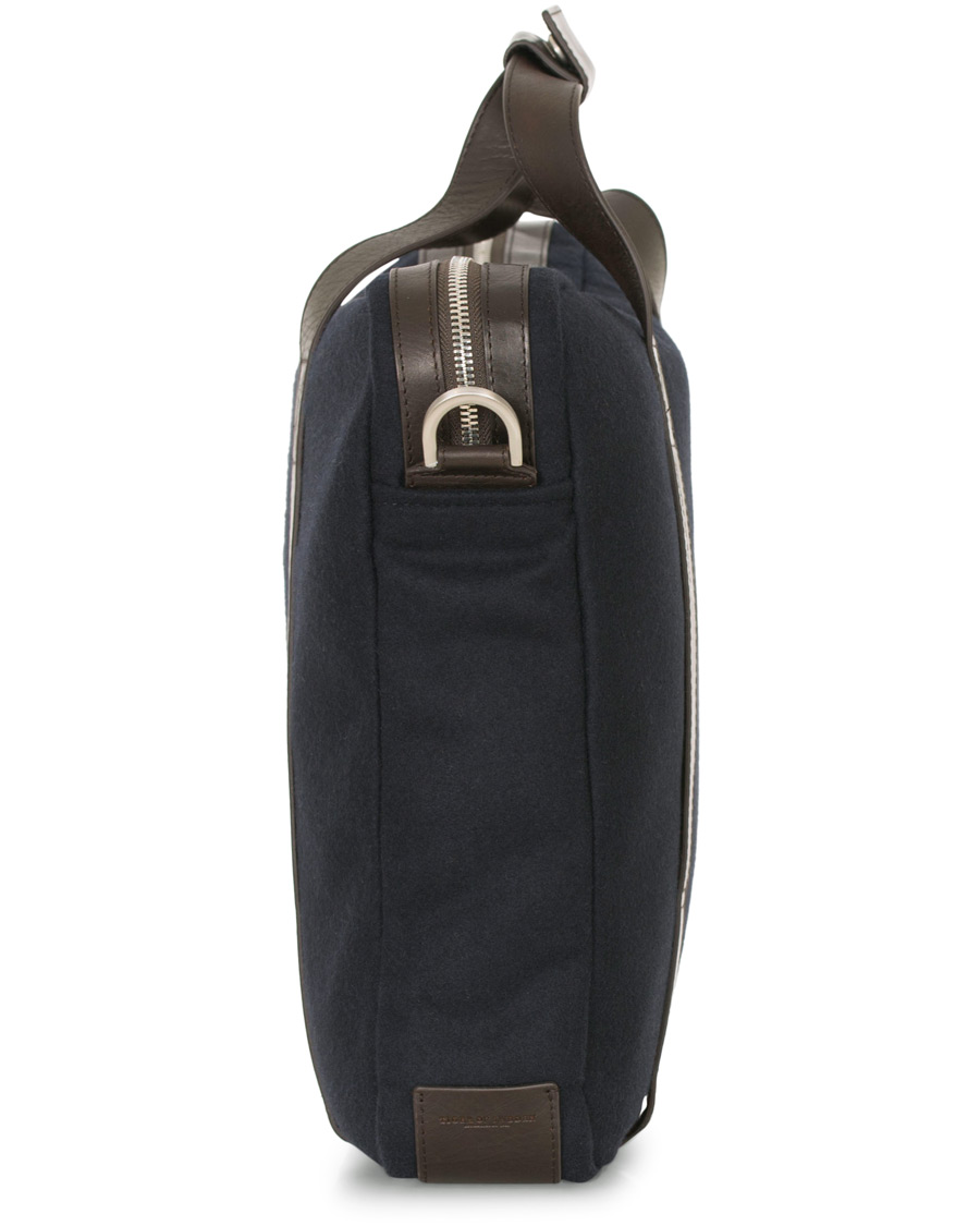 Herr | Tiger of Sweden Luntlas Wool Briefcase Navy | Tiger of Sweden | Luntlas Wool Briefcase Navy