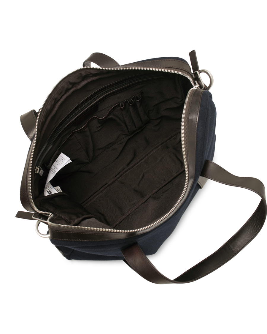 Herr | Tiger of Sweden Luntlas Wool Briefcase Navy | Tiger of Sweden | Luntlas Wool Briefcase Navy