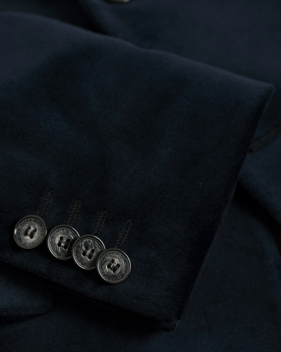 Herr | Kavajer | Tiger of Sweden | Lamonte Velvet Blazer Navy