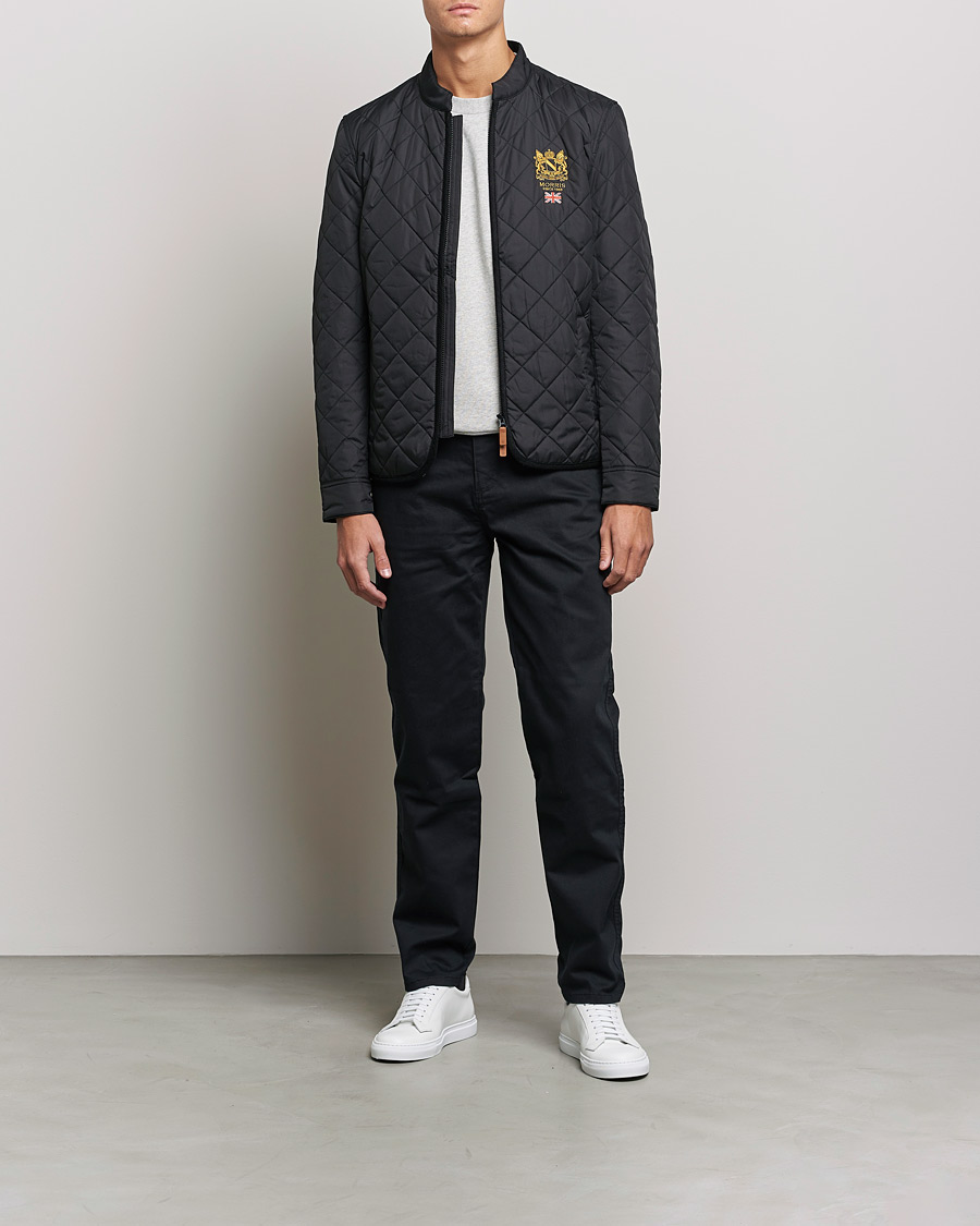 Herr | Jackor | Morris | Trenton Quilted Jacket Black