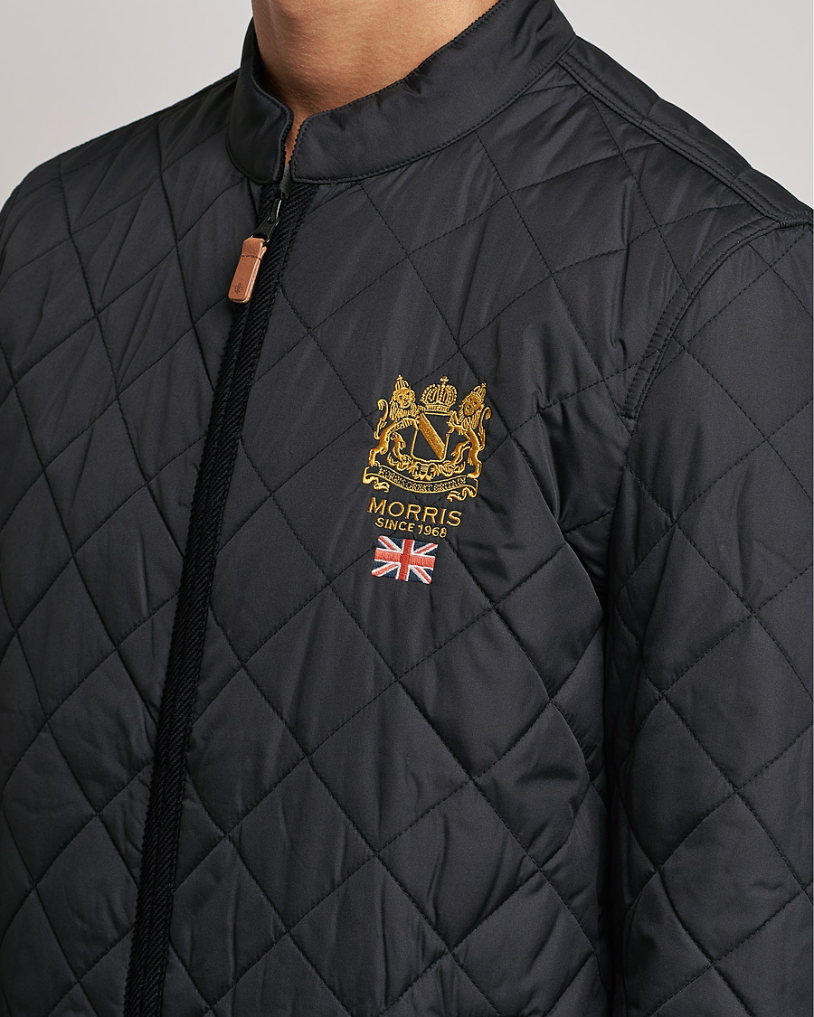 Herr | Jackor | Morris | Trenton Quilted Jacket Black